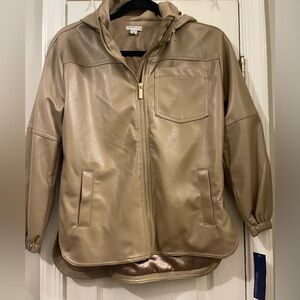 HABITUAL faux leather jacket. NWT